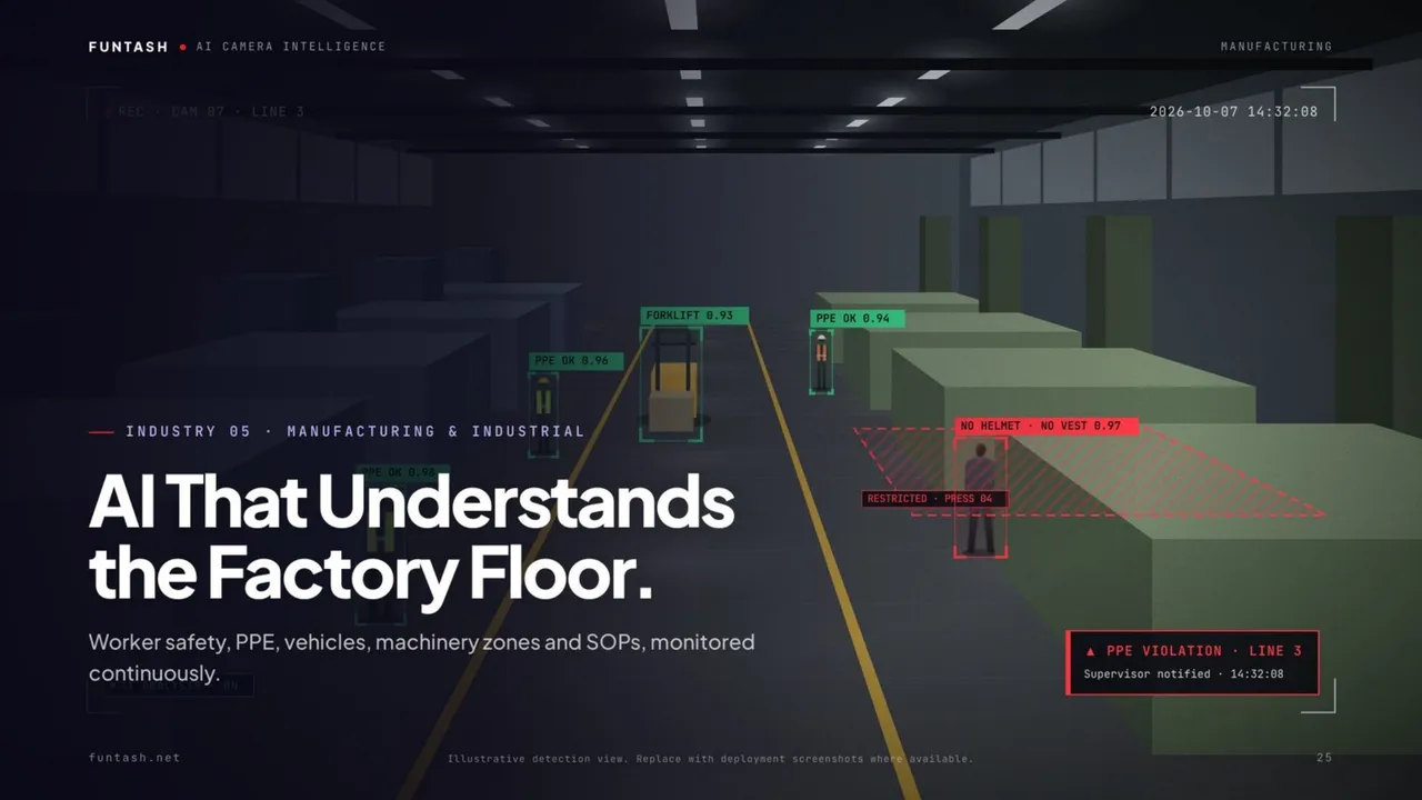 Manufacturing: AI that understands the factory floor